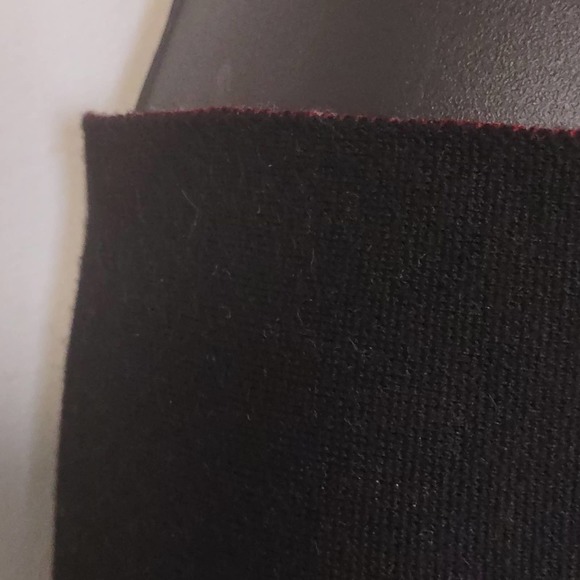 Max Studio Nash Sweater Knit Skirt S/M Black Wine - Picture 3 of 10